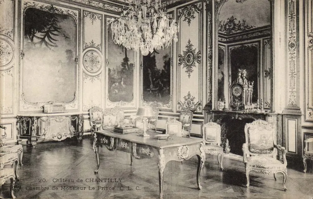 Prinzenzimmer — Schloss Chantilly — C. L. C. - Vorderseite