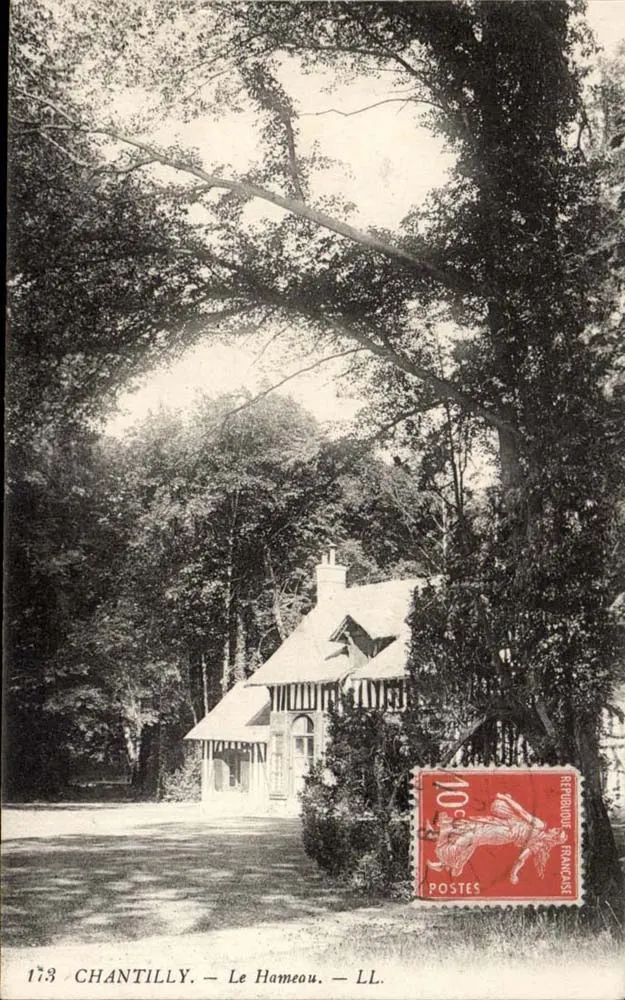 Chantilly — Le Hameau — LL. — Editor LL, n° 173 - Frente