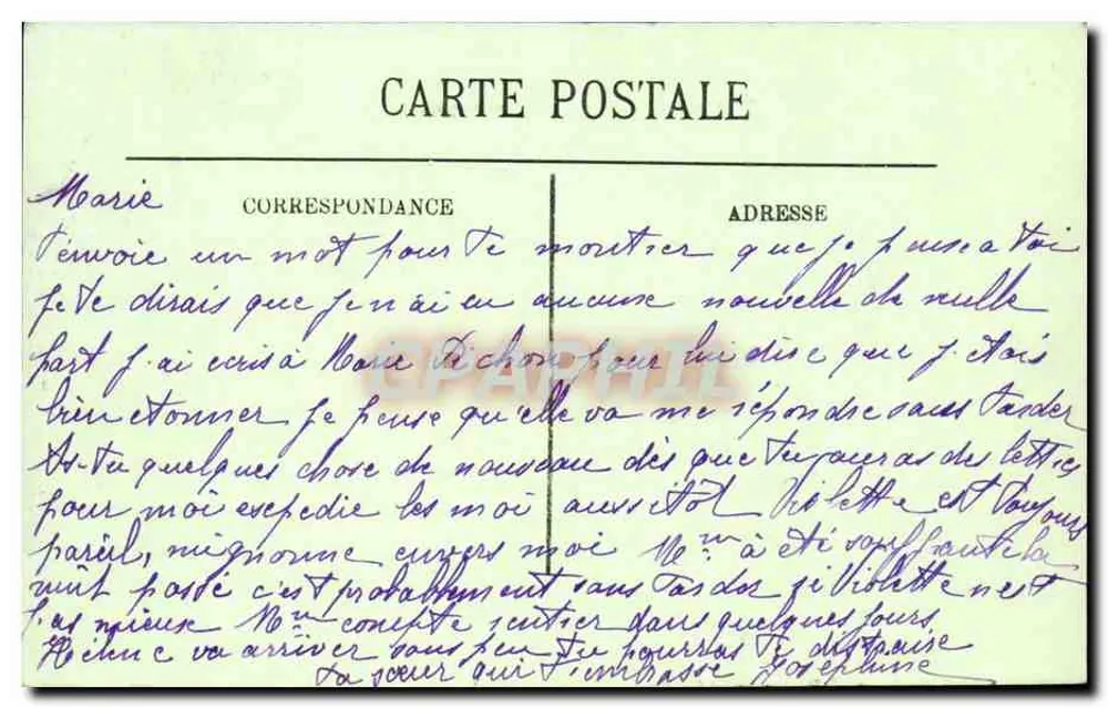 Chantilly — Le Hameau — LL. — Editor LL, n° 173 - Verso