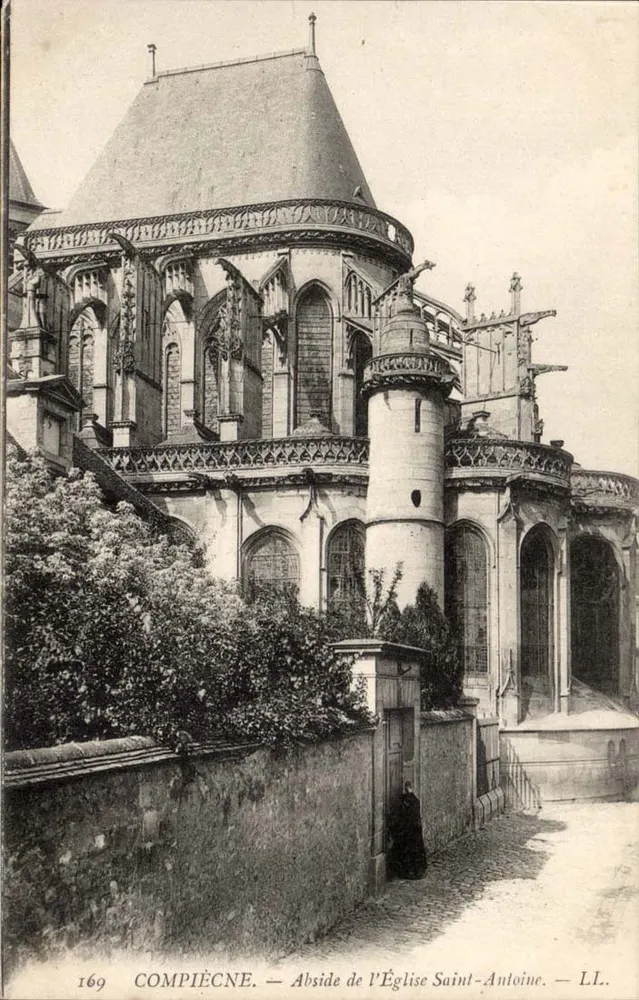Compiègne — Abside da Igreja de São Antônio — LL. n° 169 - Frente