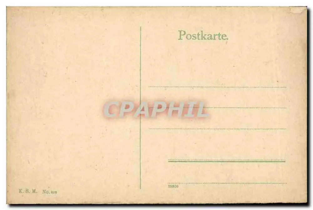 Mainz — Panoramablick und Brücken — Verlag K.S.M. Nr. 400 - Rückseite