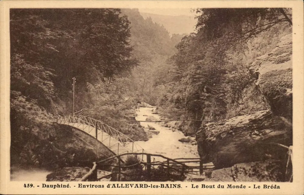 Das Ende der Welt - Le Bréda - Umgebung von ALLEVARD-LES-BAINS - Dauphiné - Vorderseite