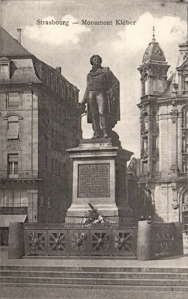 Strasbourg — Monument Kléber — Imprimerie Alsacienne, Strasbourg - Frente