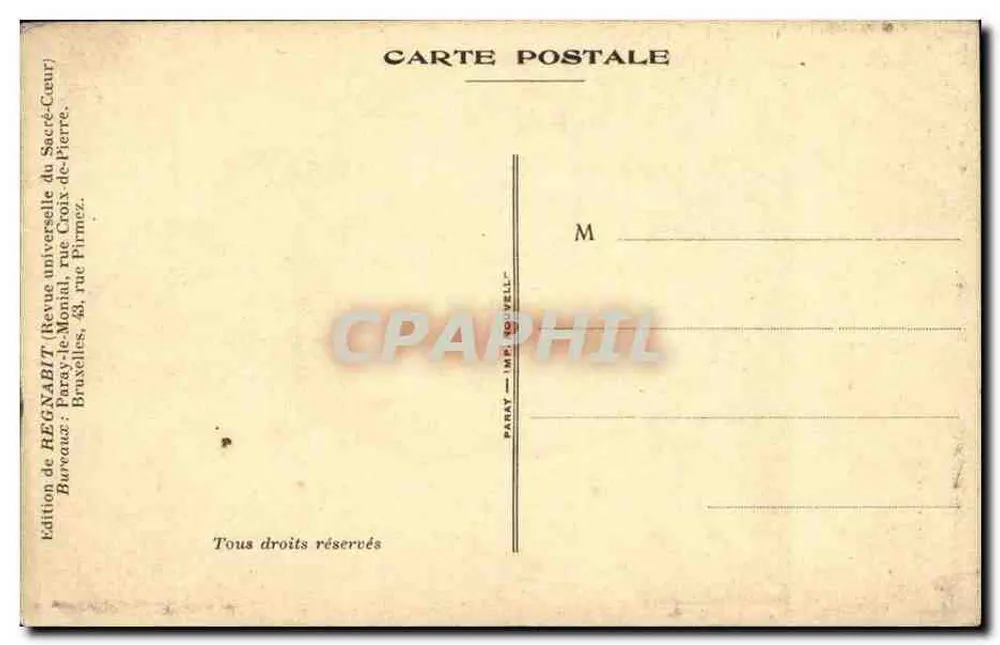 Piedade — Morales — « Regnabit » - Verso