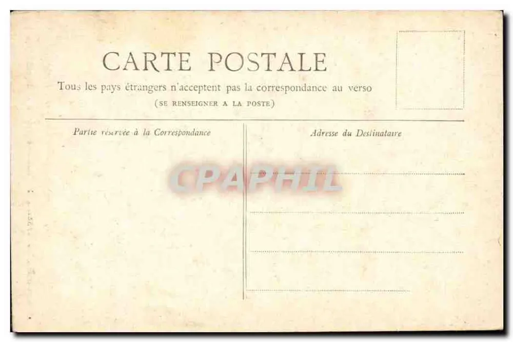 Place de la République — Paris — Sammlung Petit Journal - Rückseite