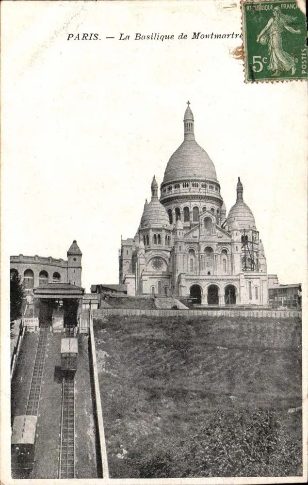 Paris — Die Basilika von Montmartre — Verleger Média - Vorderseite