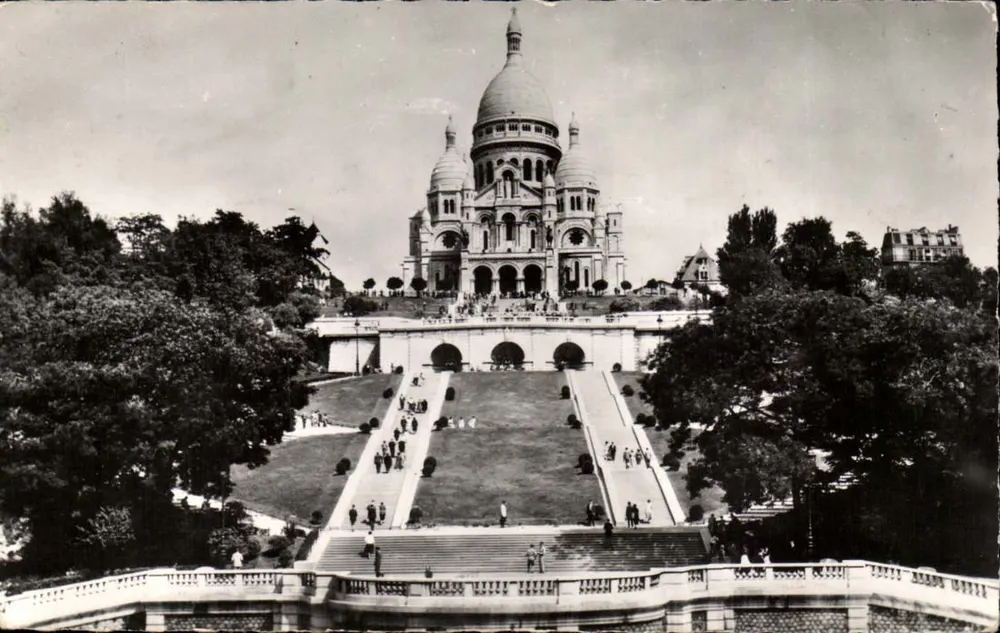Paris - Der Sacré-Cœur — Éditions du Globe, n°3 - Vorderseite