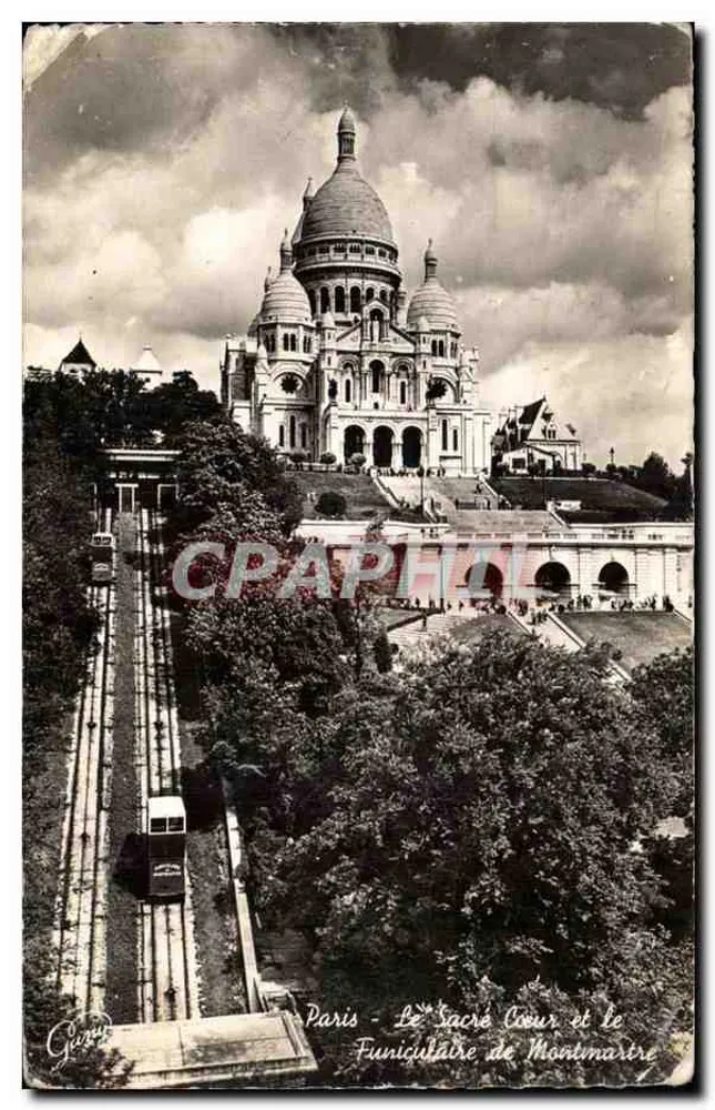 Paris - Der Sacré-Cœur und der Montmartre-Funicular — Gerry - Vorderseite