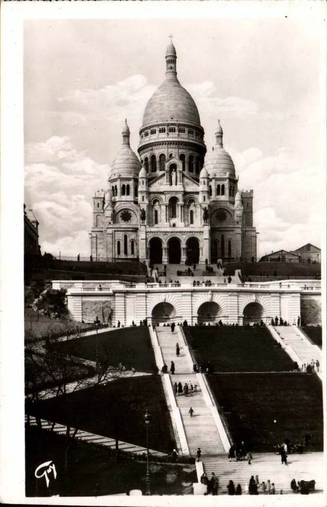 Basilika des Heiligen Herzens — Paris — Edition GITY - Vorderseite