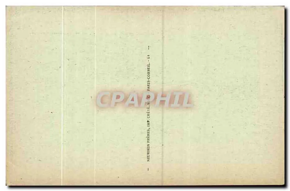 Vézelay — Abside da Igreja da Madeleine — Neurdein Frères, Impr. Créti, Paris-Corbeil - 11 - Verso