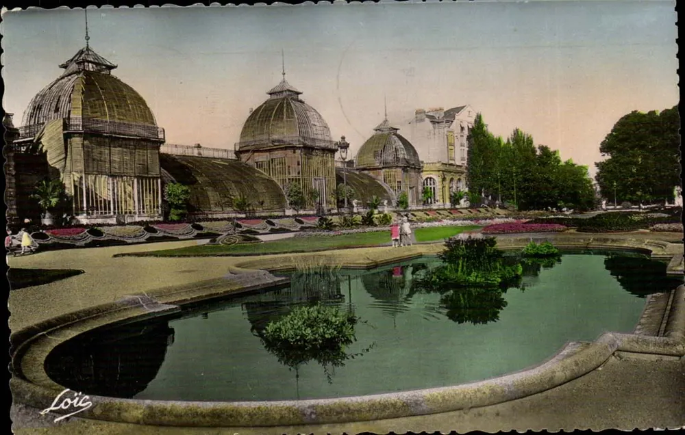 Piscina e estufas — Rennes — edição Loïc - Frente