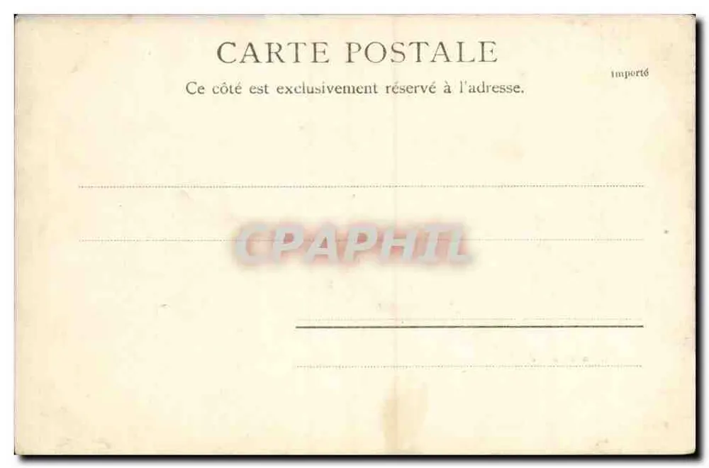 A Esplanada dos Ovos — Cauterets — R.&J.D. U146.12 - Verso