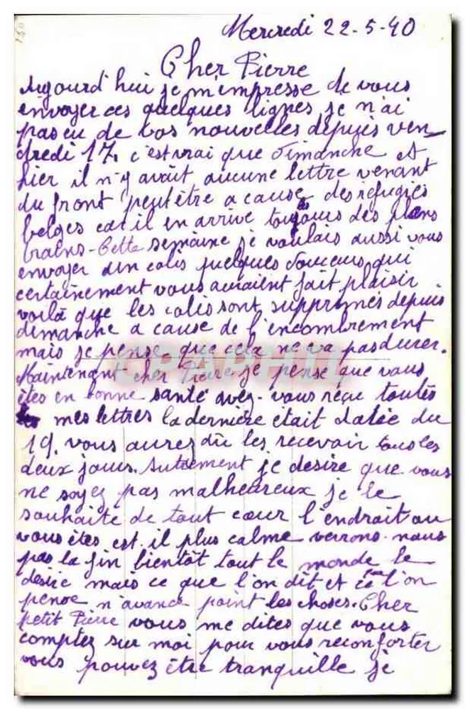 Coppia in abito da sposi — 'Fiori per te' — La Motte, n°2902 - Verso