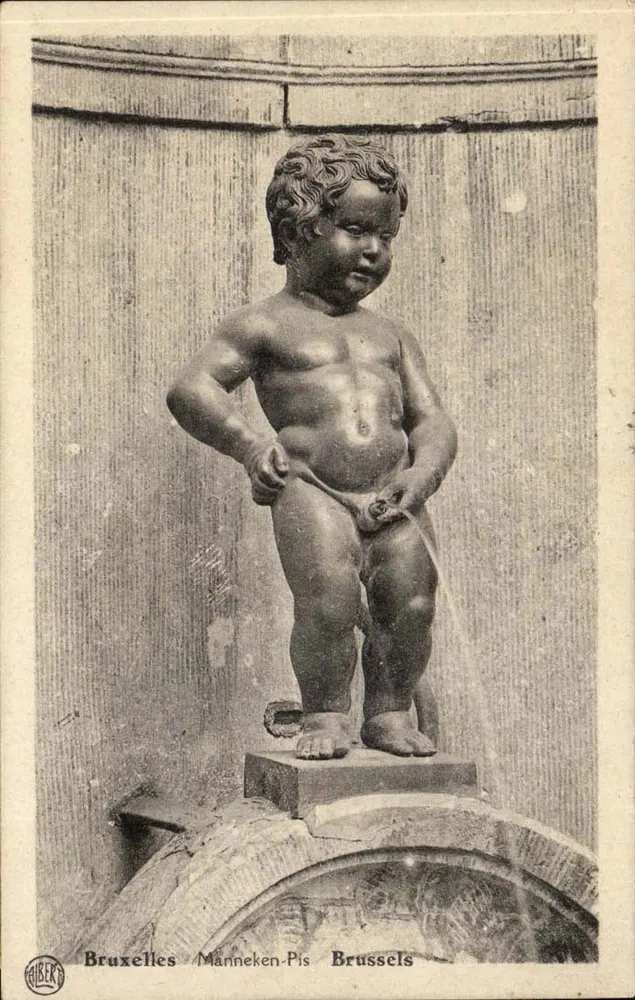 Manneken-Pis — Brüssel — HIBERK - Vorderseite