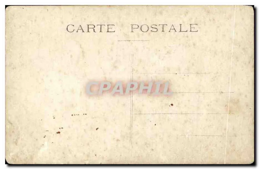 Mulher em traje da época — decoração de paisagem — Carta postal sem editor ou número visível - Verso