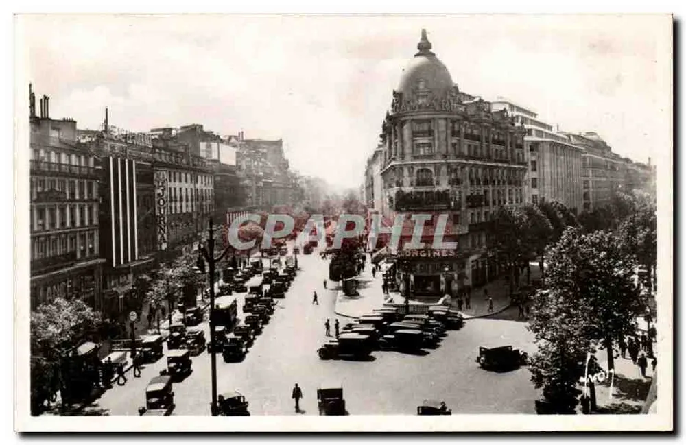 Paris — Boulevard des Italiens und Boulevard Haussmann — Les Éditions d'An - Vorderseite