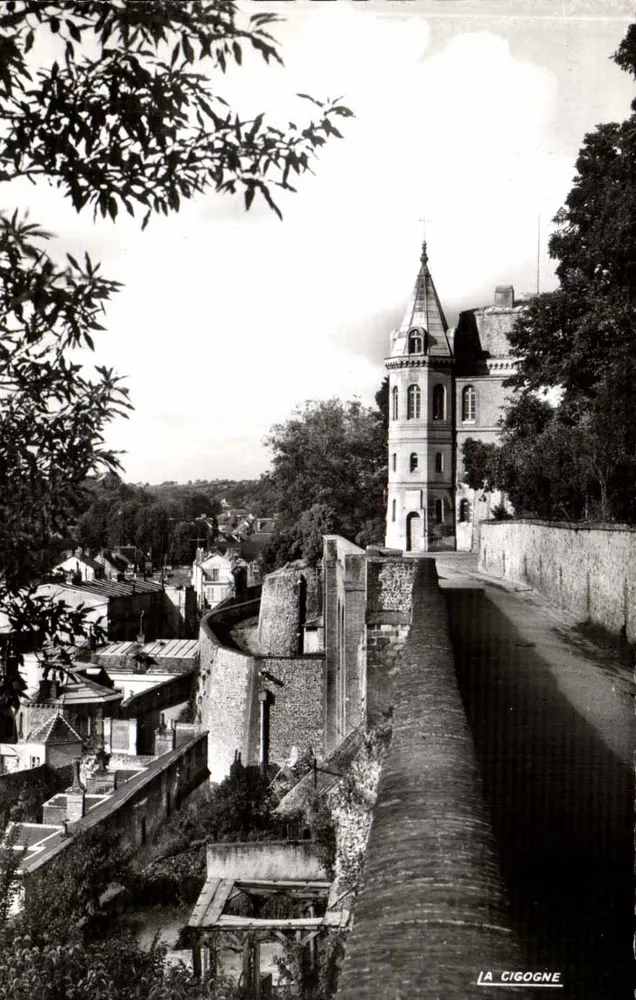 Dreux (Eure-et-Loir) — Ehemaliges Bistum und der Steinweg — Editions « La Cigogne » - Vorderseite