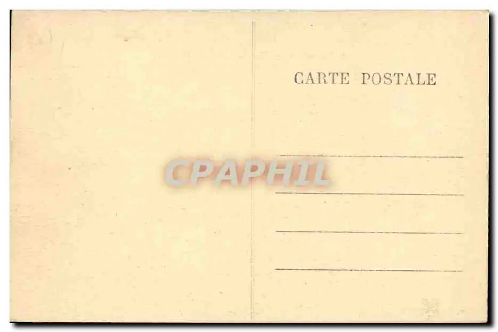O Lago de Guéry — Auvergne — Ed. Gougnol n°889 - Verso