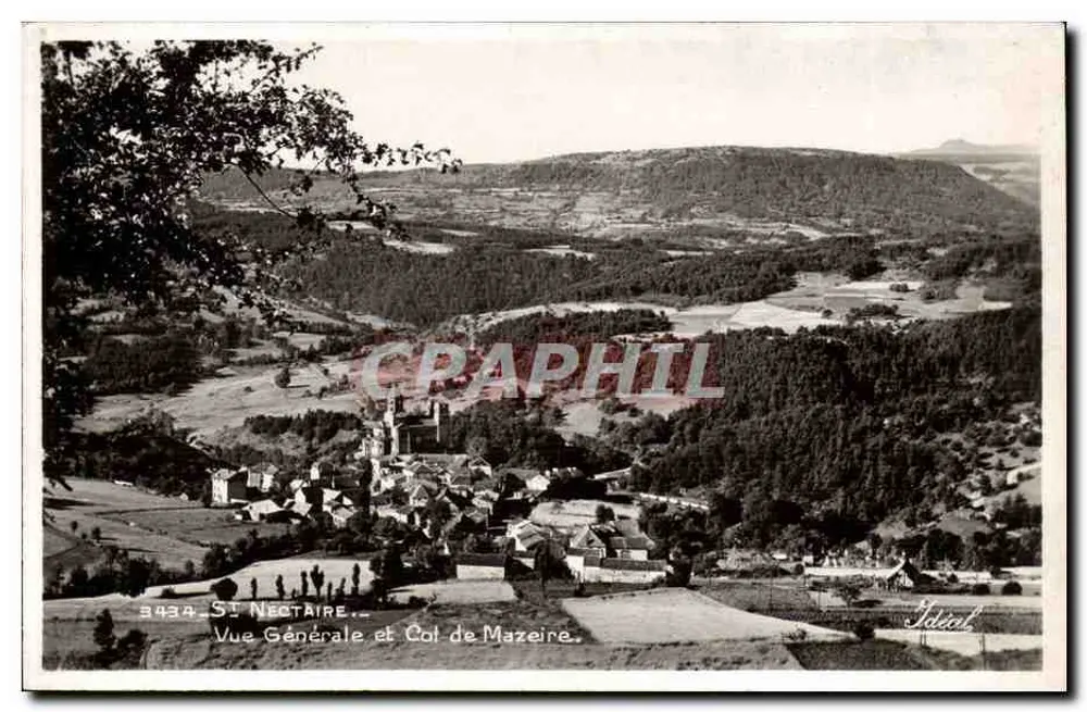 Saint-Nectaire — Allgemeiner Blick und Col de Mazeire — Ideal-Ausgabe - Vorderseite