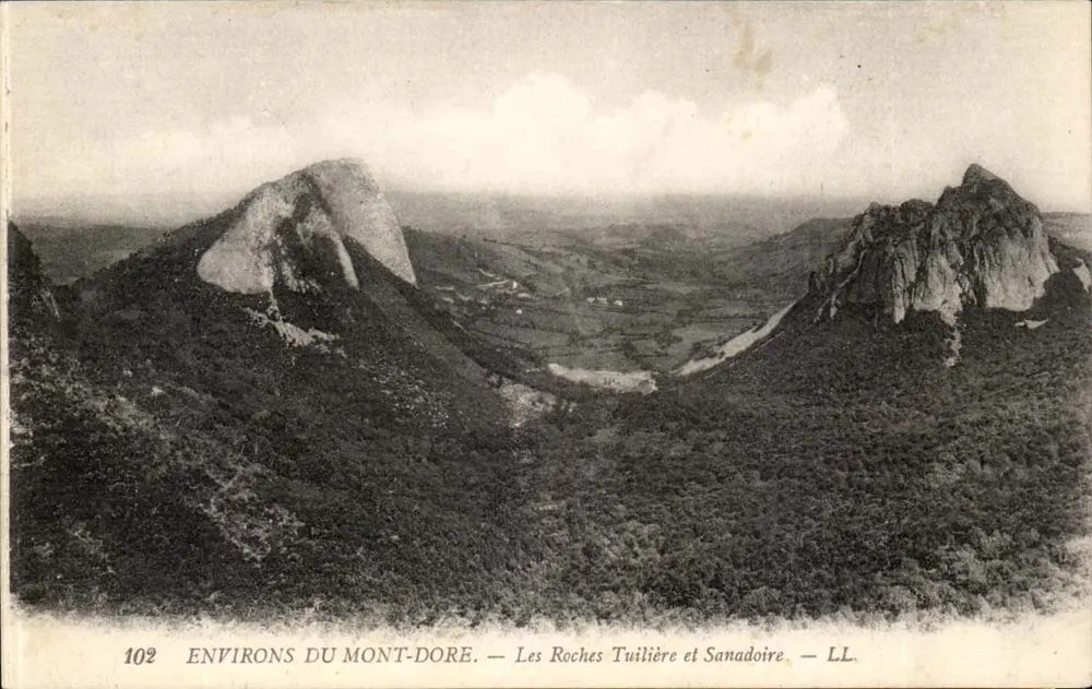 Umgebung von Mont-Dore — Les Roches Tuilière et Sanadoire — LL, n°102 - Vorderseite