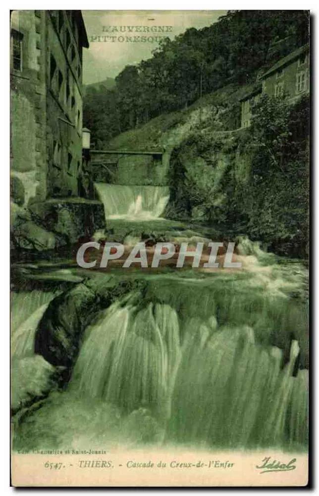 Creux-de-l'Enfer — Cachoeira — Idsal, n° 6547 - Frente
