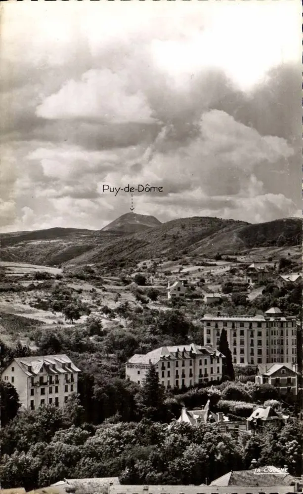 Puy-de-Dôme — Panoramablick — La Cigogne - Vorderseite