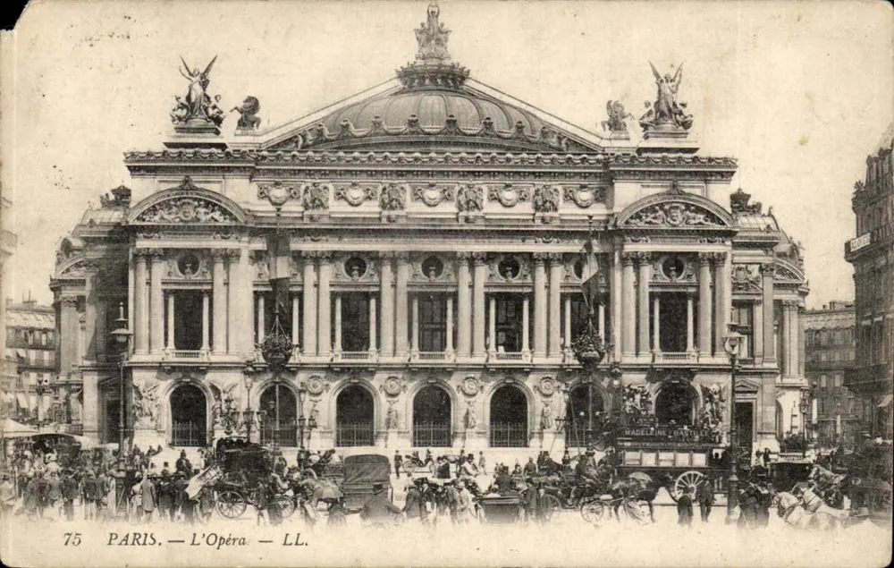 Paris — A Ópera — LL. — n°75 - Frente