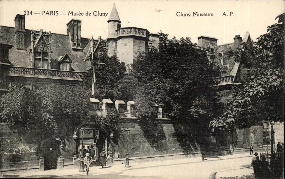 Paris — Museu de Cluny — A.P. 234 - Frente