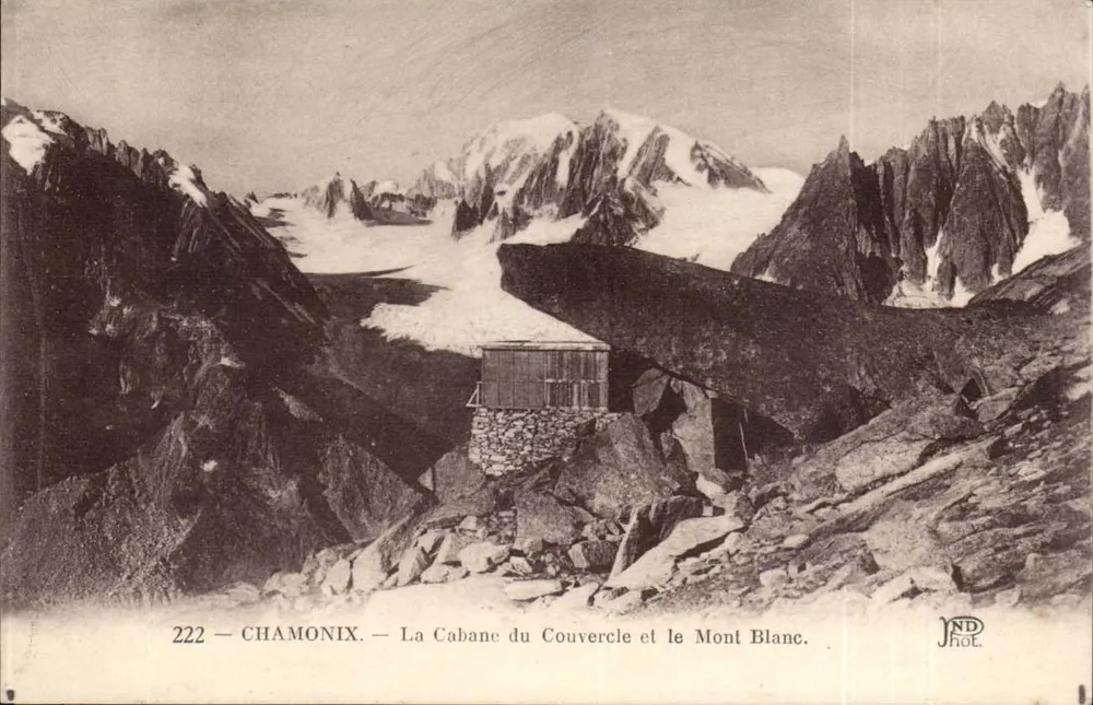 Chamonix — A Cabana do Couvercle e o Mont Blanc — JND Phot. - Frente