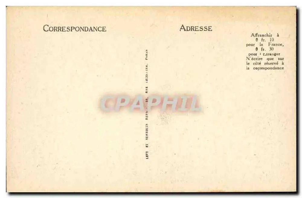 Chamonix — O Mont Blanc — LL, n° 278 - Verso