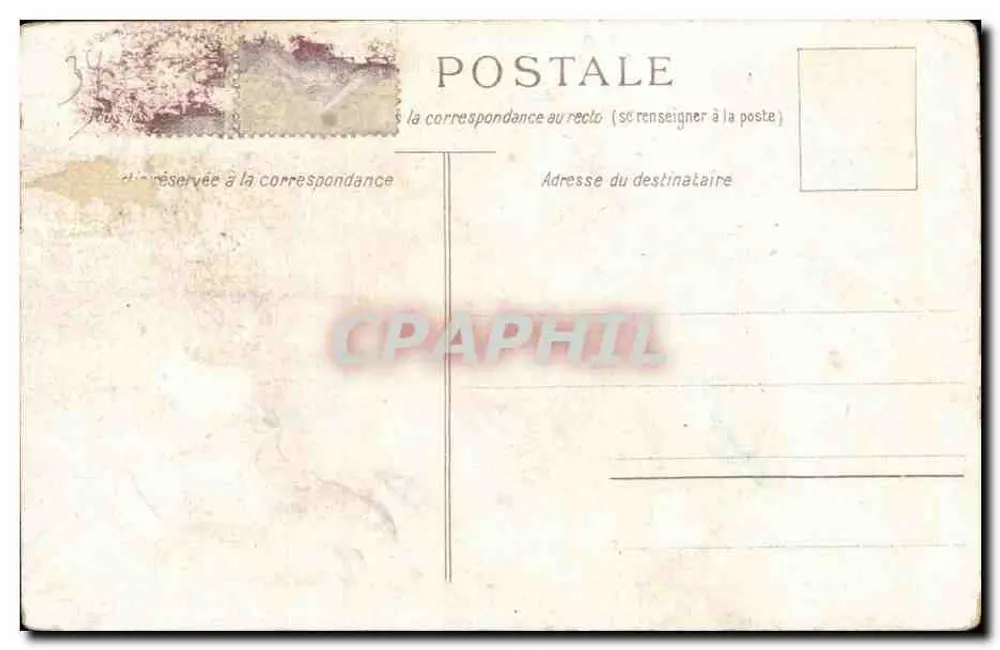 Montpellier — Faculdade de Medicina — Edição das Novas Galerias, Montpellier - Verso