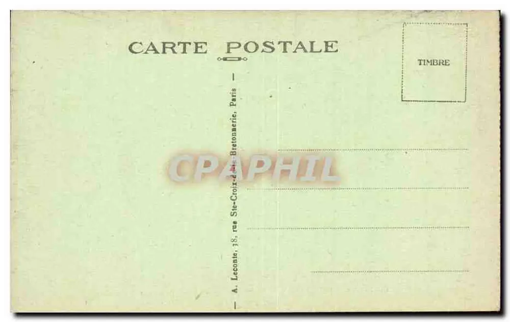 Schloss VERSAILLES — Die Galerie der Schlachten — A. L. - Rückseite