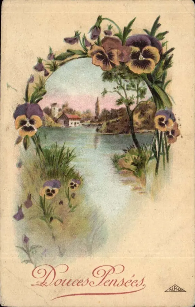 Paisagem fluvial — enquadro de pensões — Alpha, n°34 - Frente