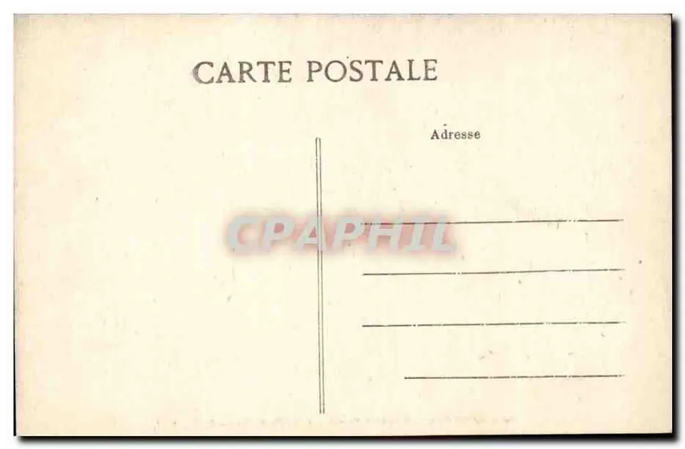 Angers — Romeinse boog van de Prefectuur — L. V., fot. - Achterkant