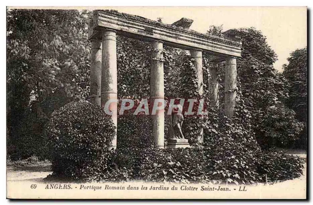 Angers - Römischer Bogen in den Gärten des Klosters Saint-Jean — LL, n°69 - Vorderseite