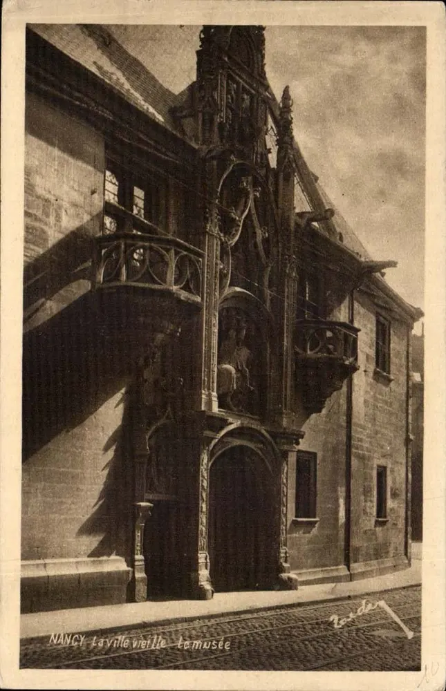 Nancy - A Vila Velha - Entrada do Museu — V. Reder, Nancy - Frente