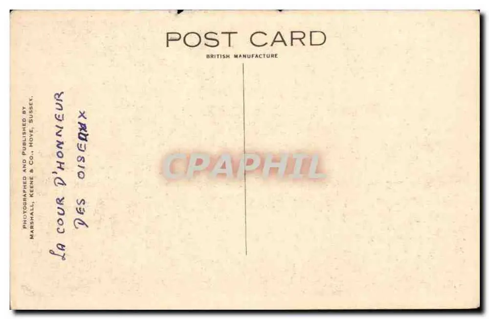 Solihull High School for Girls — The Bird Quad — Marshall, Keene & Co., Move, Sussex - Rückseite