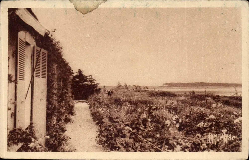 Garten und Aussicht aufs Meer — Saint-Vincent-de-Jard — Éditions Arétilitiques Raymond Borgerin - Vorderseite
