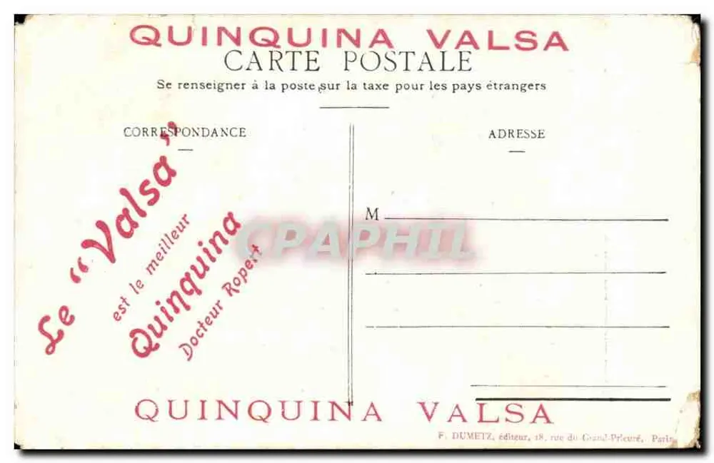 Pastorale — cena pastoral — F. Dumetz, editor, Paris - Verso