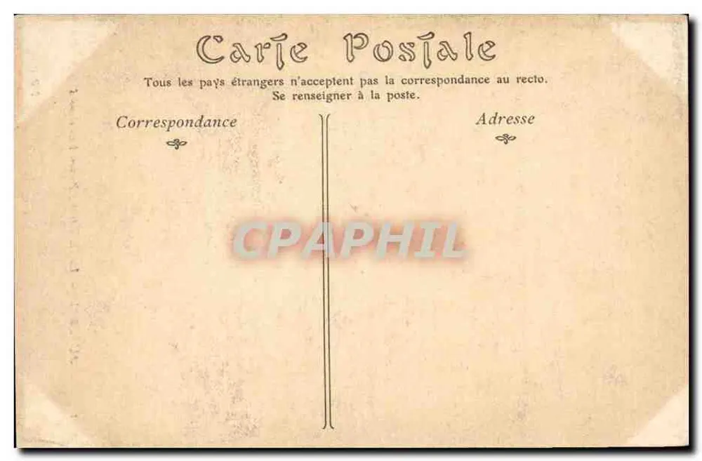 Auxerre — Die Kathedrale, Nordportal — ND Phot, n°23 - Rückseite
