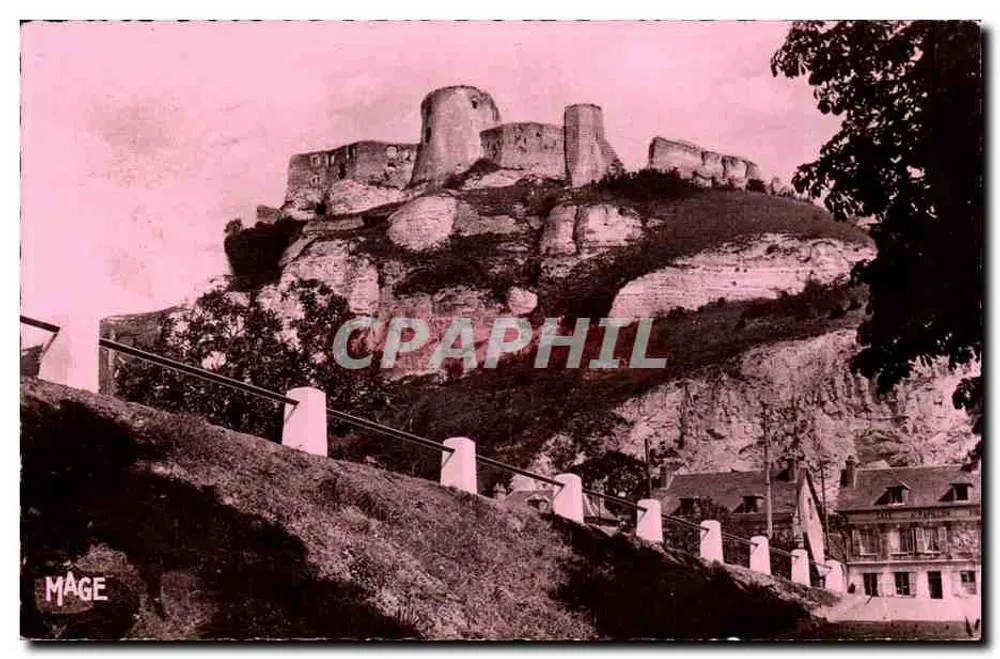 Les Andelys — O Castelo Gaillard — XIIº século — MAGE - Frente