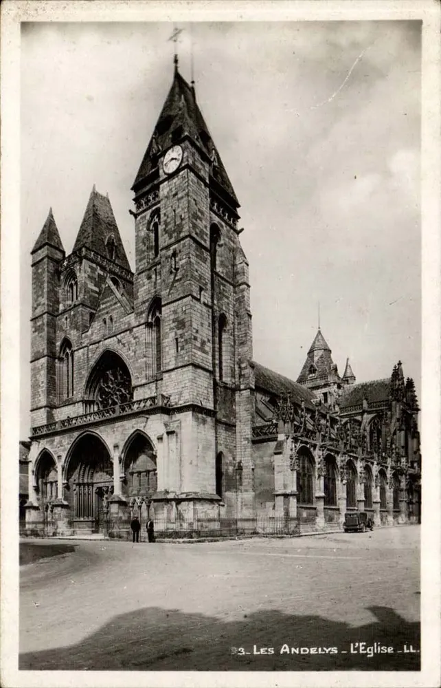 Les Andelys — A Igreja — LL - Frente