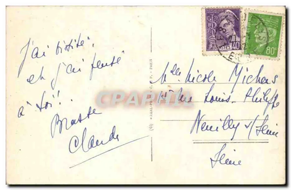Les Andelys — A Igreja — LL - Verso