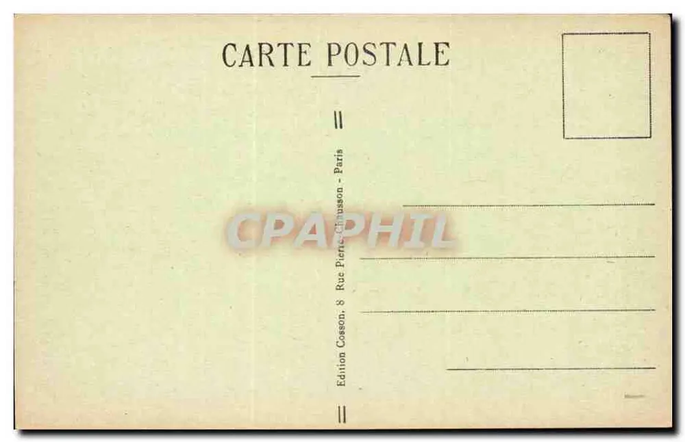 ÉVREUX — Die Kathedrale. Der Turm und die Nordtür — C.M. n°60 - Rückseite