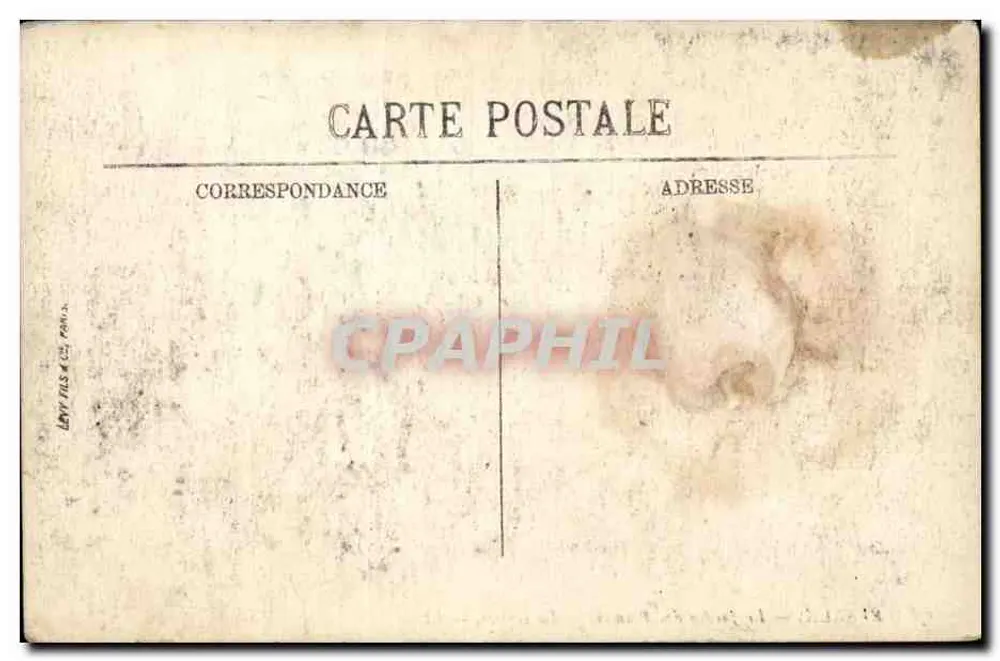 Évreux — Der Botanische Garten — Die Höhle — LL. - Rückseite