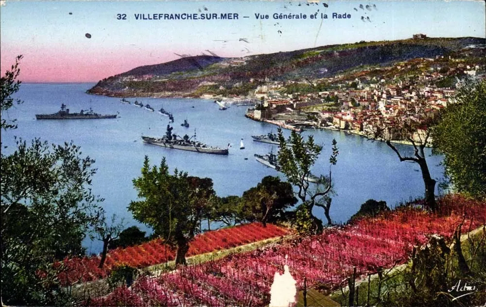 Villefranche-sur-Mer — Allgemeiner Blick und der Hafen — Adia Editions, n°32 - Vorderseite