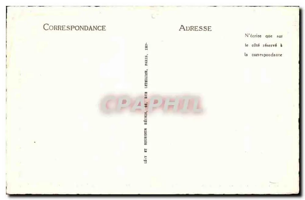 Alt Chartres — Die Treppe, genannt die Treppe der Königin Berthe — ND - Rückseite