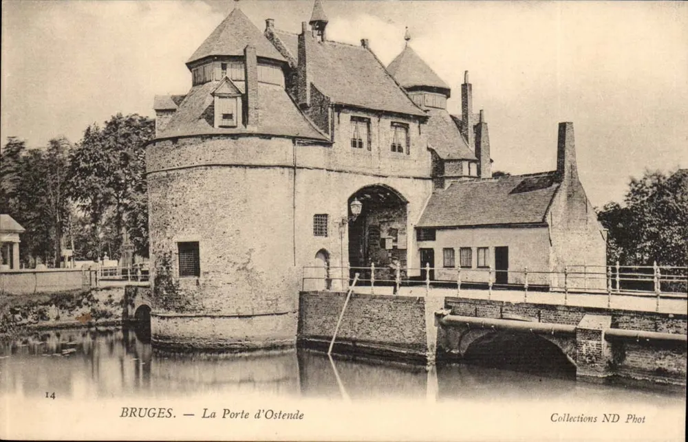 Brügge — Die Ostend-Tür — Collections ND Phot - Vorderseite