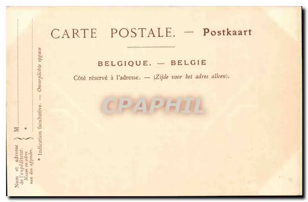 Brügge — Die Ostend-Tür — Collections ND Phot - Rückseite