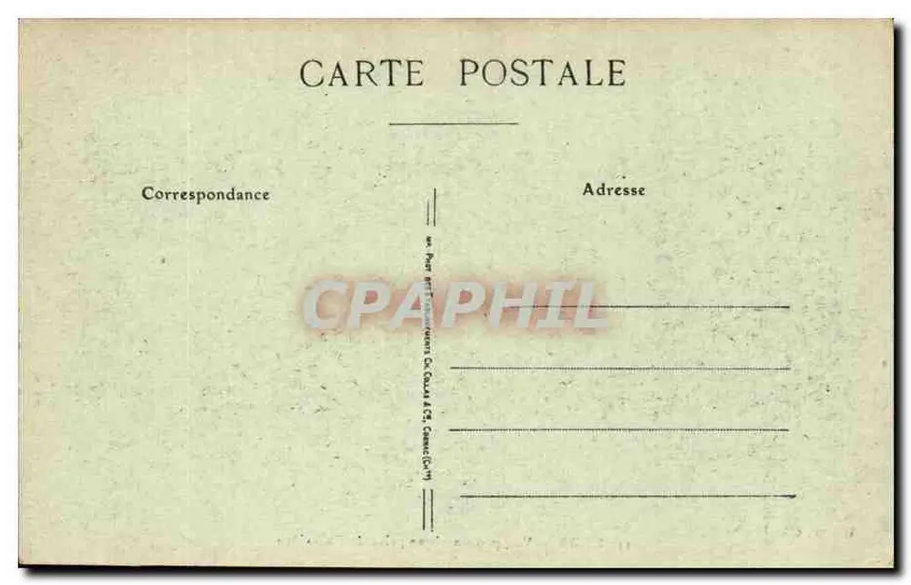 LYON — Panoramablick von Fourvière — Carrler, Verlag Depoisé, Nr. 41 - Rückseite
